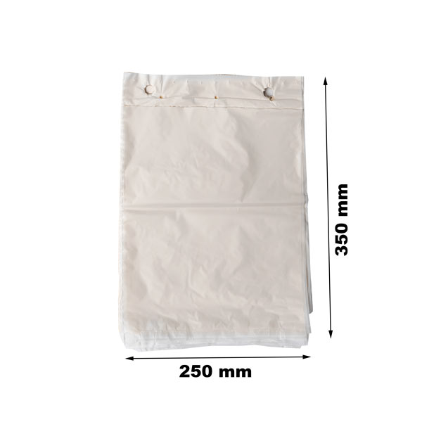 biolebomlo_tasak_250mm_350mm Biolebomló tasak, tömbösített 250mm x 300 mm Ok compost tüv jellel